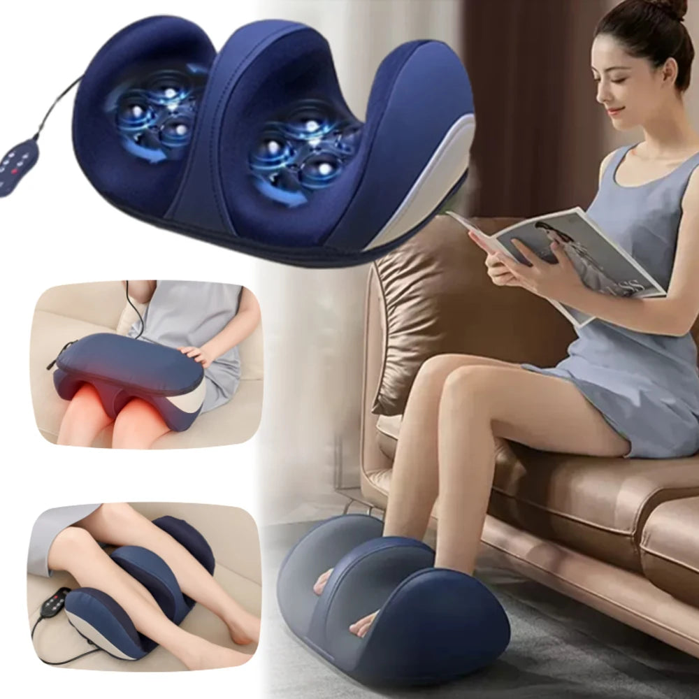 Super Big Electric Foot Leg Massager Deep Tissue Shiatsu Kneading Relax