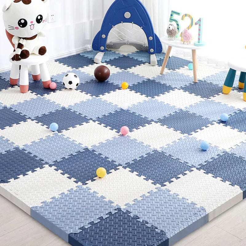 Non-Toxic Baby Play Mat, Interlocking Soft Foam Floor Mats for Kids' Play Area
