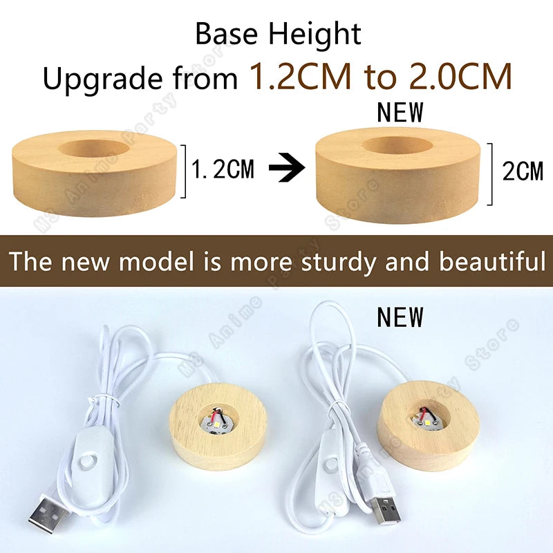 3D Crystal Ball Galaxy Lamp