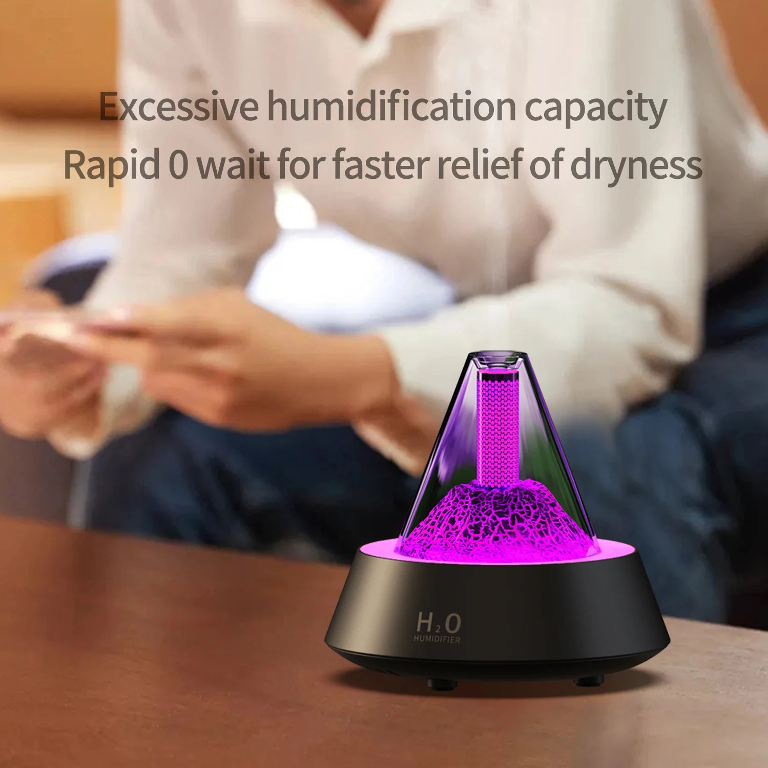 Essential Oil Diffuser,Scent Aromatherapy Diffuser Air Desk Humidifier for Bedroom