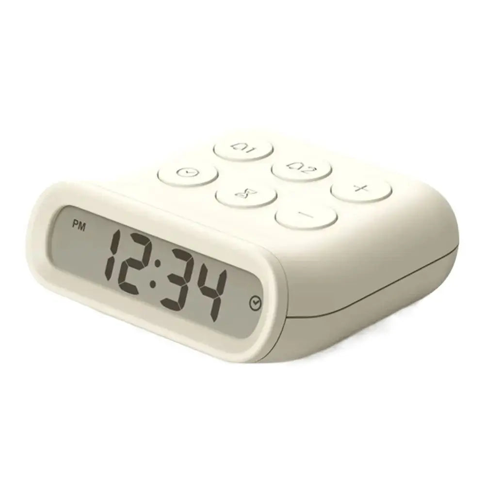 Gifts Creative Small Alarm Clock Battery Powered Plastic Alarm Clock Portable