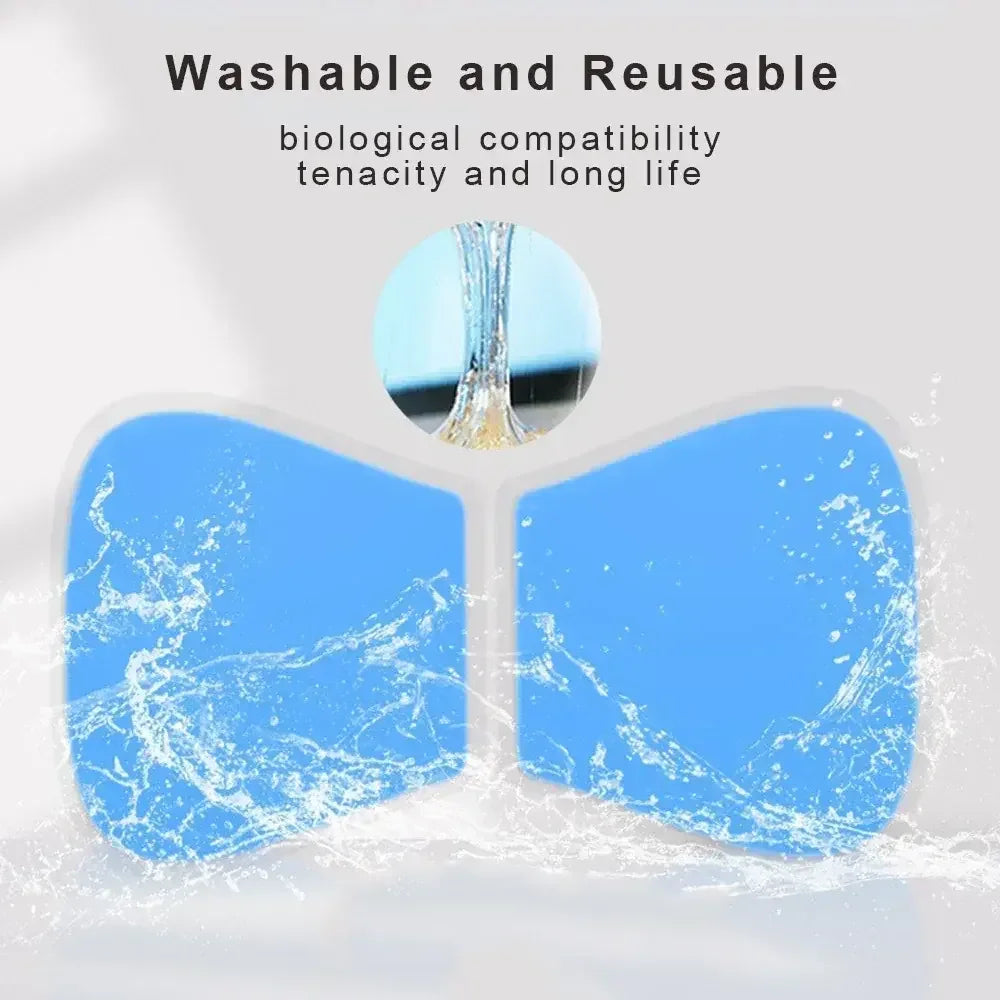 10PCS Portable Mini Electric Neck Back Massager Cervical Massage Patch