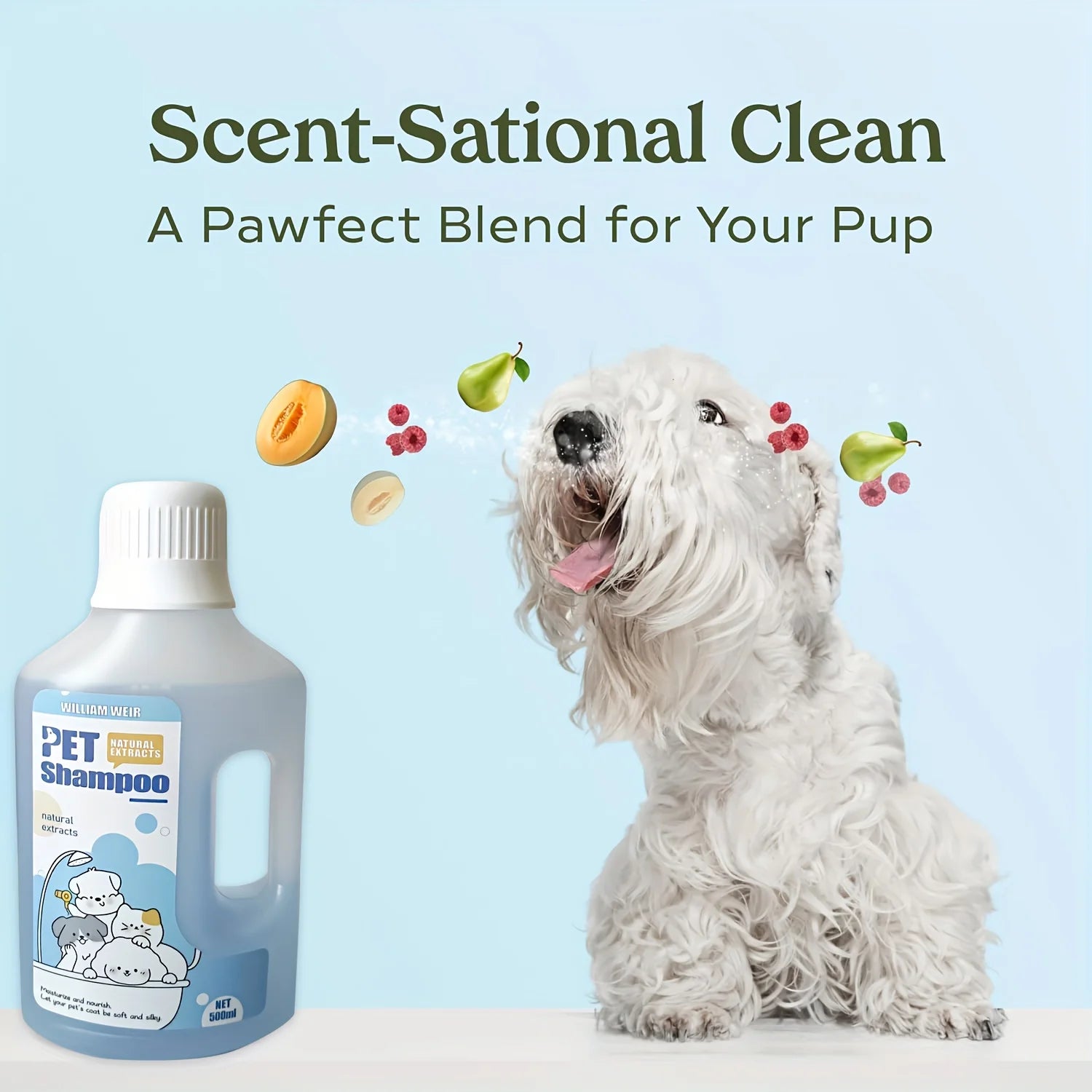 Pet Bath Gel,Pet Shampoo,Cat and Dog Bath Gel,Gentle Soothing Formula,Suitable