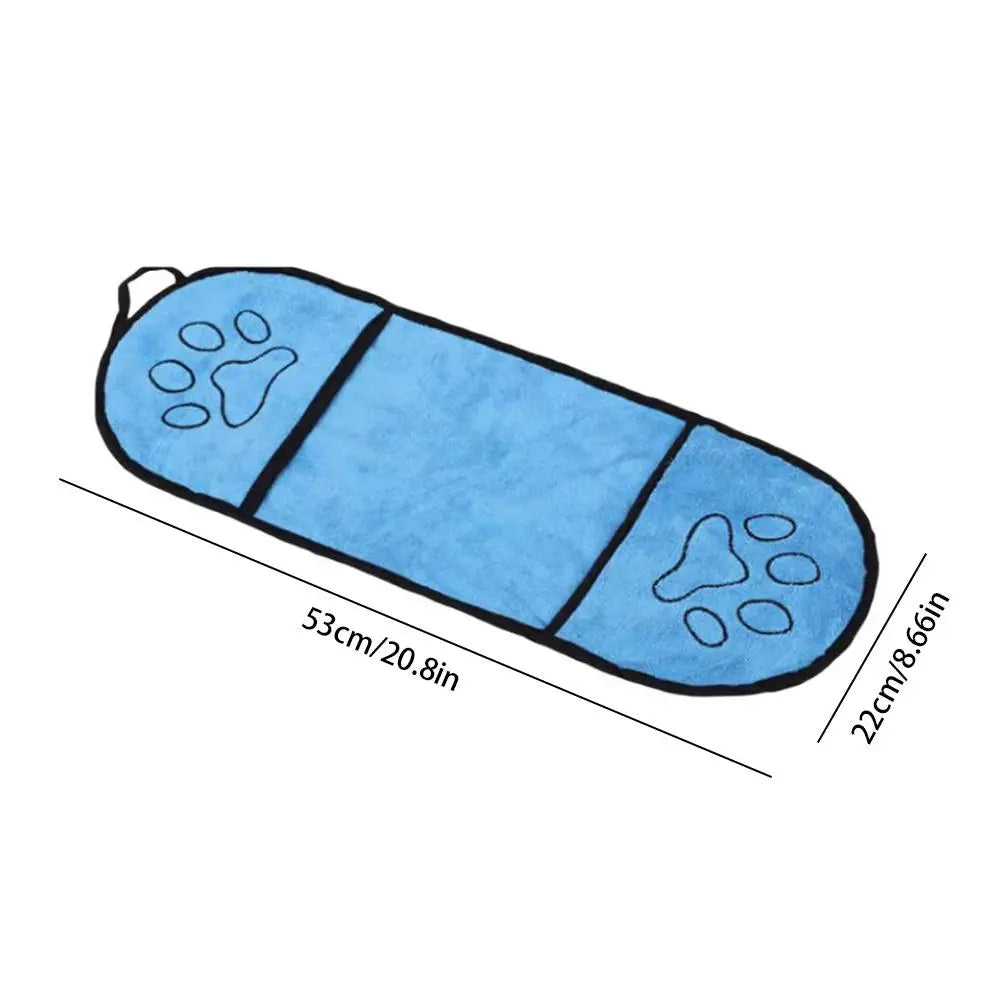 Pet Absorbent Towel Quick Drying Soft For Cat Dog Home Grooming Use Gentle