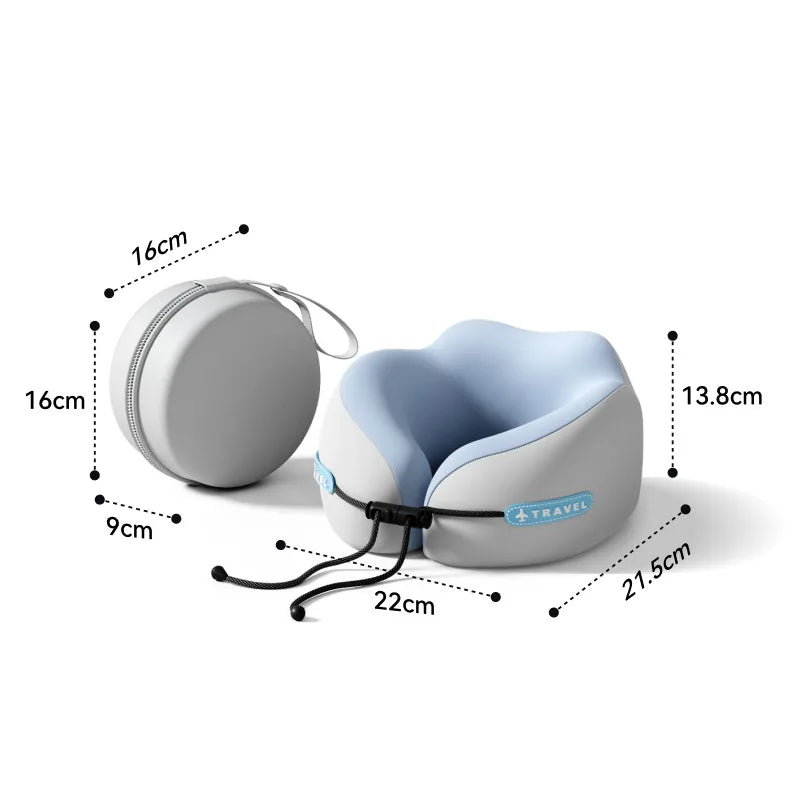 Memory Foam Neck Pillow Travel Pillow Portable U Shape Pillow for Airplane