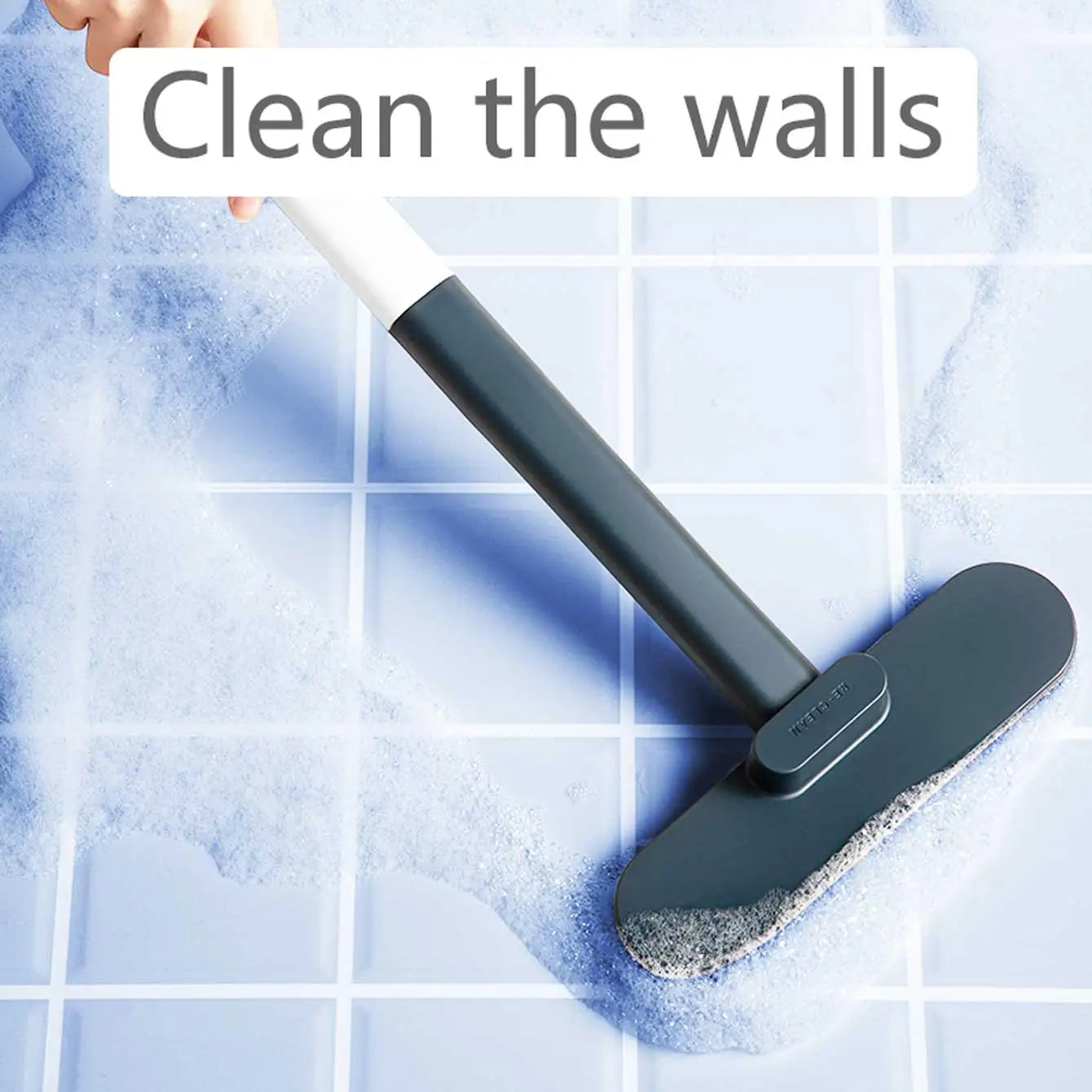 1 multifunctional long handled window brush, wet and dry dual-usecleaning