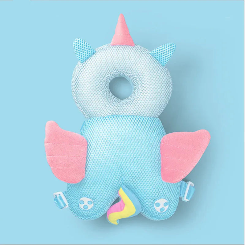 Baby Head Protector Backpack Pillow For Kids 1-3 Y Toddler Children Soft PP Cotton