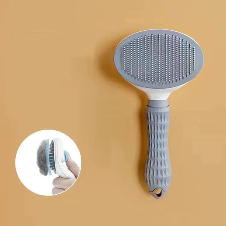 Pet Dog Hair Brush Cat Comb Grooming And Care Cat Brush Stainless Steel Comb