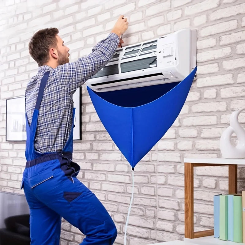 A Complete Air Conditioner Cleaning Kit - Including Dust Cover, Water B Wall