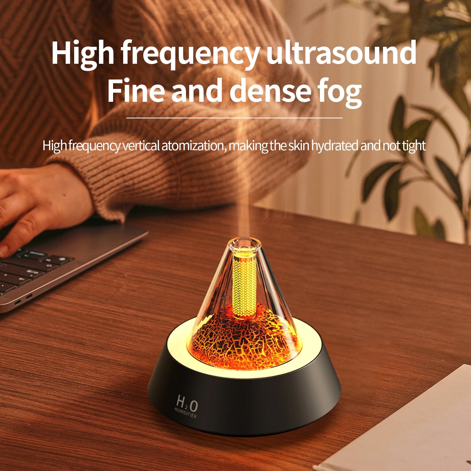 Essential Oil Diffuser,Scent Aromatherapy Diffuser Air Desk Humidifier for Bedroom