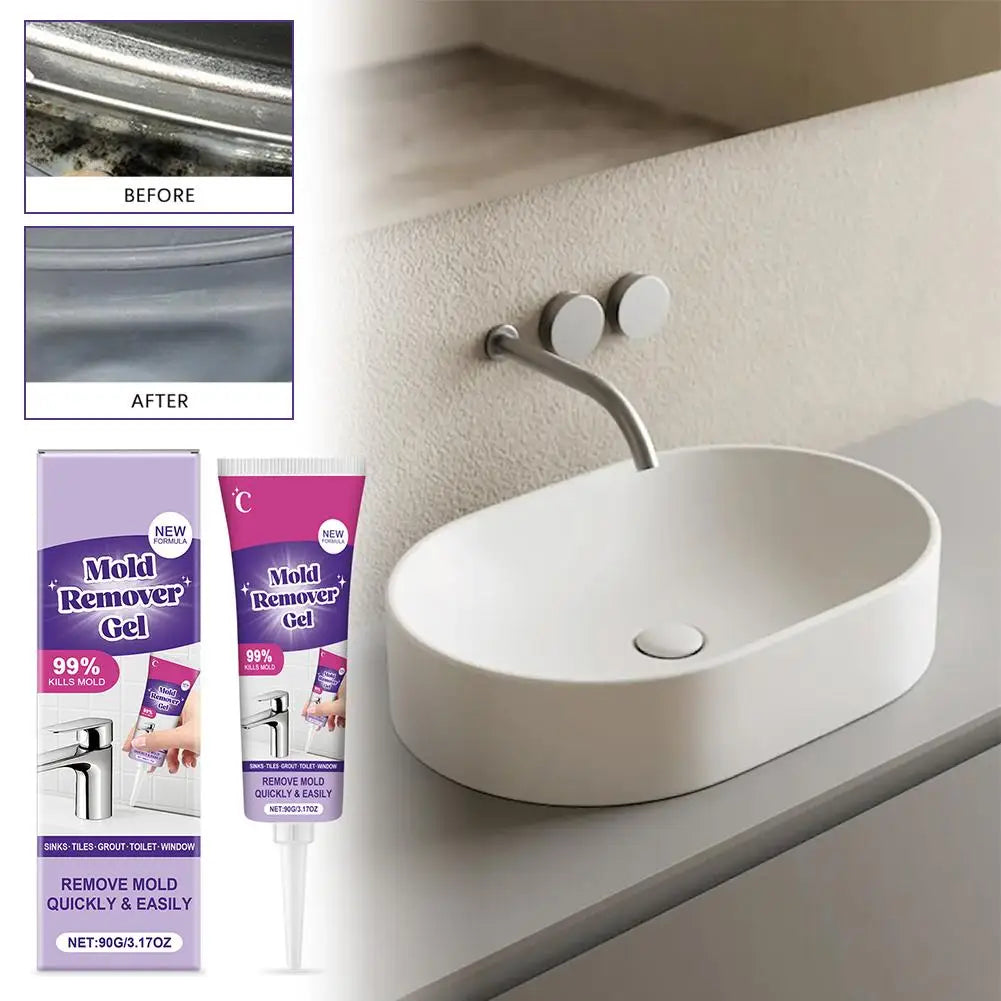 Cleaner Gel Powerful Household Remover Gel for Wall Tiles Grout Sealant Bathroom