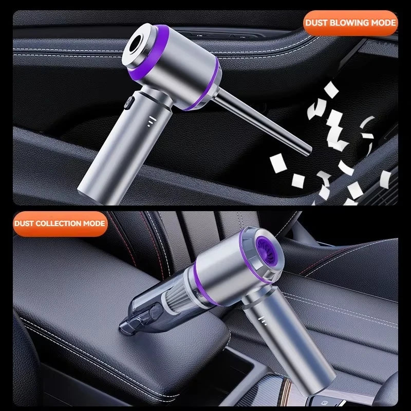 Car Vacuum Cleaner High Power Portable Handheld Wireless Brushless Motor