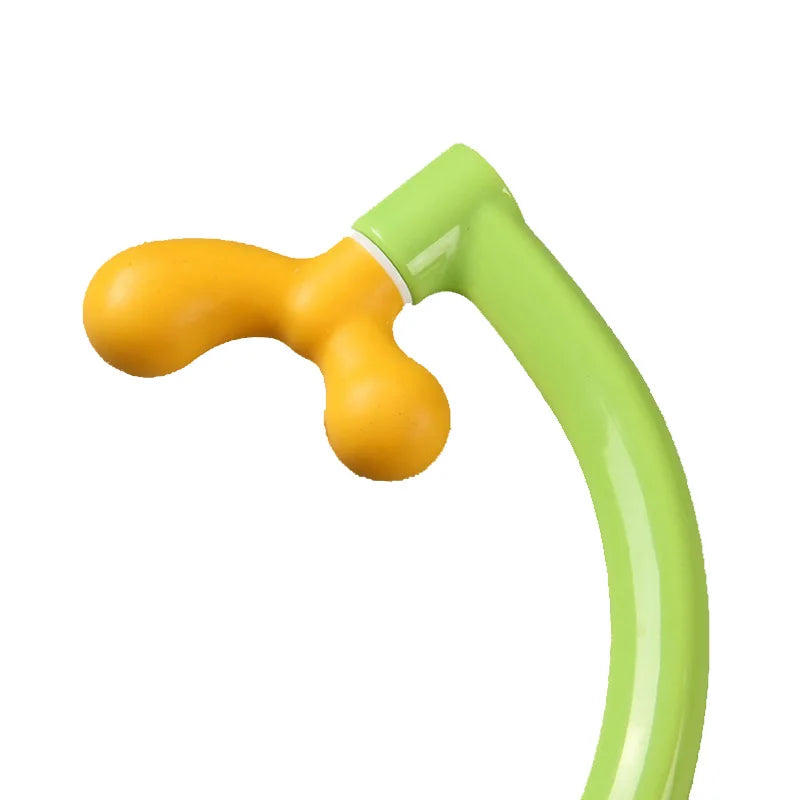 Back Massager Tool Neck Self Muscle Pressure Relieve Stick Manual Massage