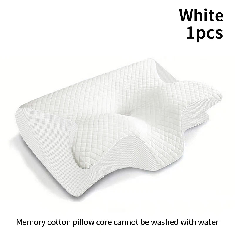 New 2 in 1 Ergonomic Memory Foam pillow Help Sleep,Protect The Neck