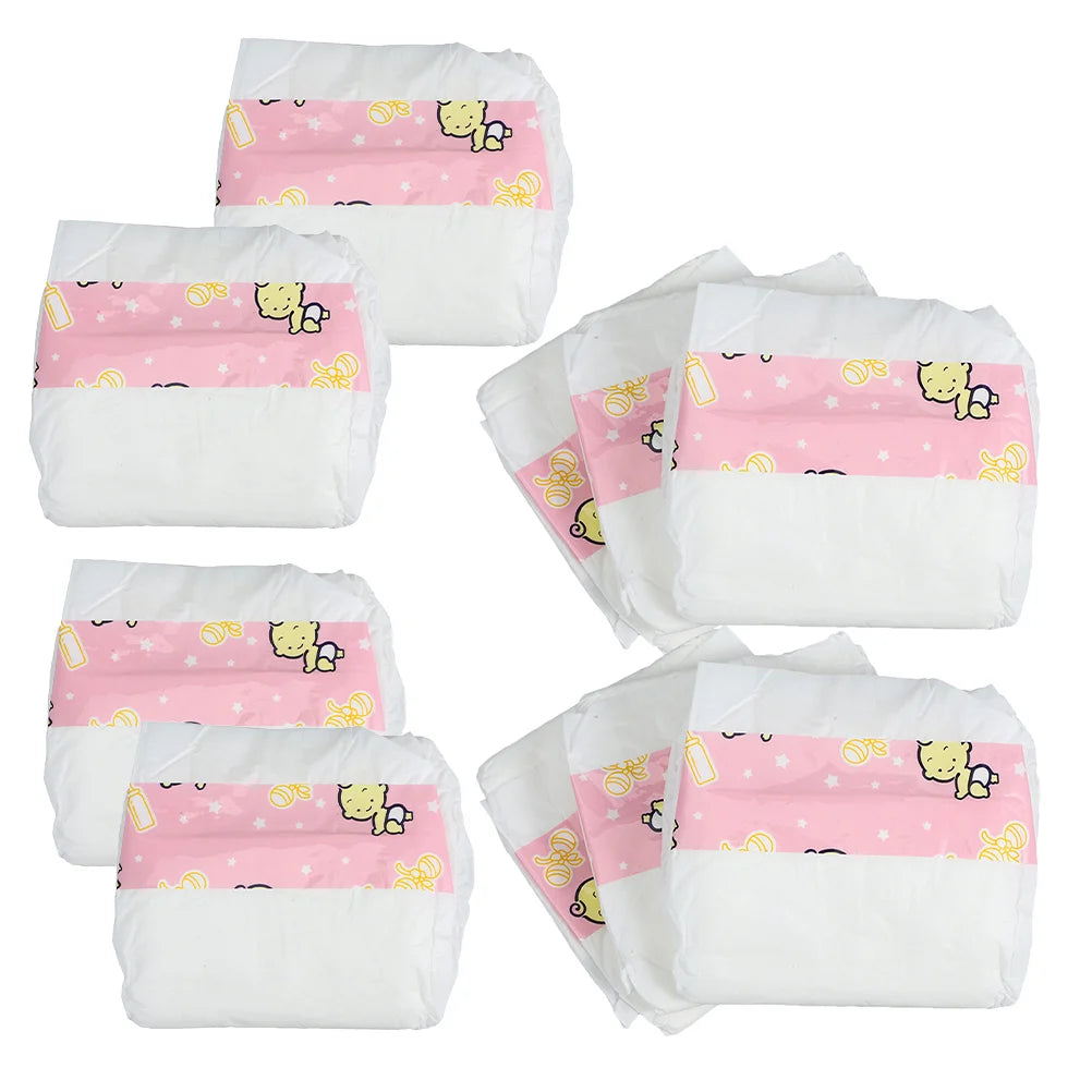 10 Pcs Diaper Toy Diapers for Baby Accessories Nappies Decor Decorative Toys