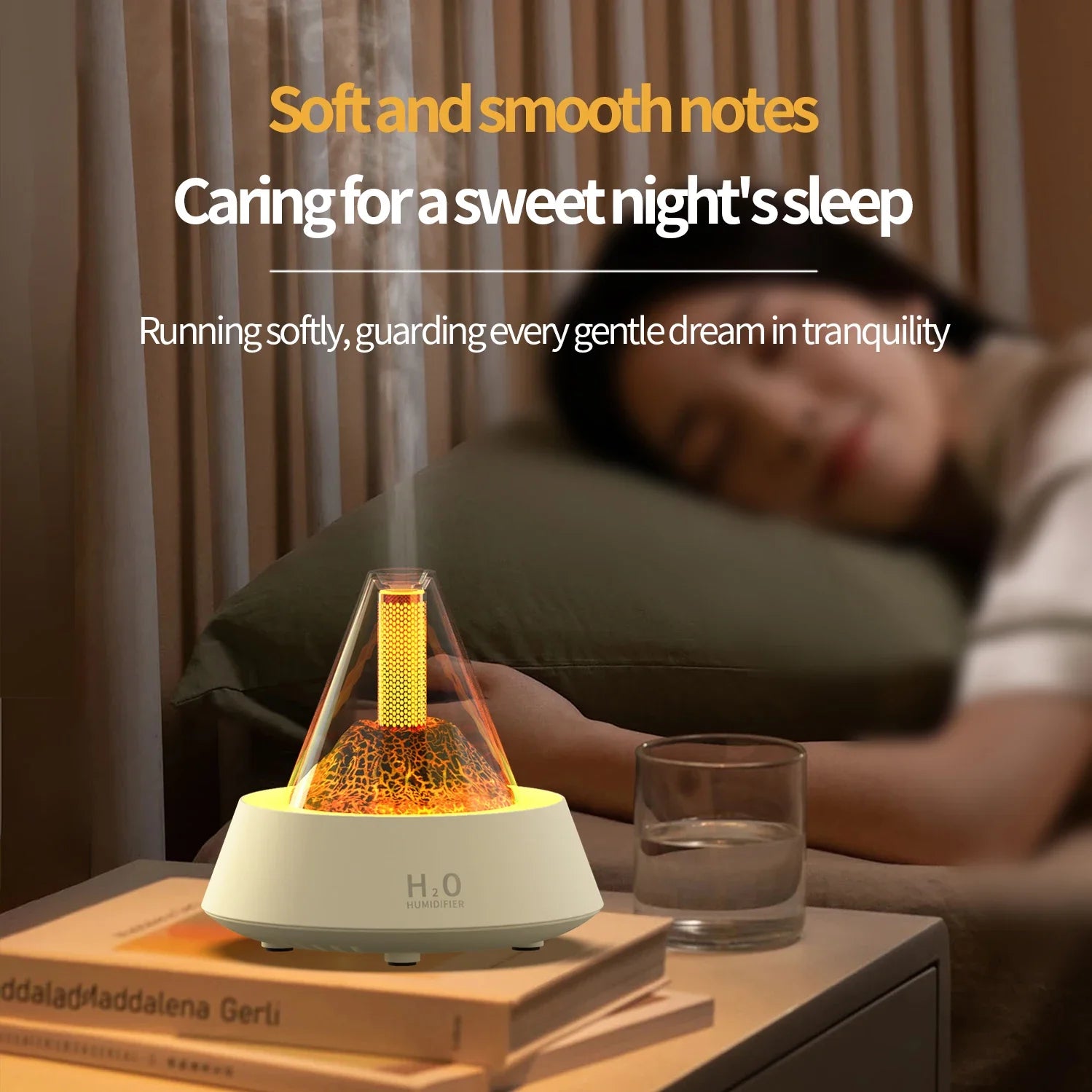 Essential Oil Diffuser,Scent Aromatherapy Diffuser Air Desk Humidifier for Bedroom