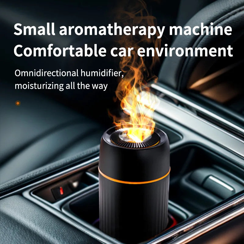 Car Aromatherapy Diffuser Humidifier with LED Light  Auto Air Purifier and Aroma Air