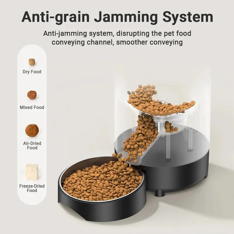 Good Home Portable Automatic Pet Feeder - Convenient Practical Pet