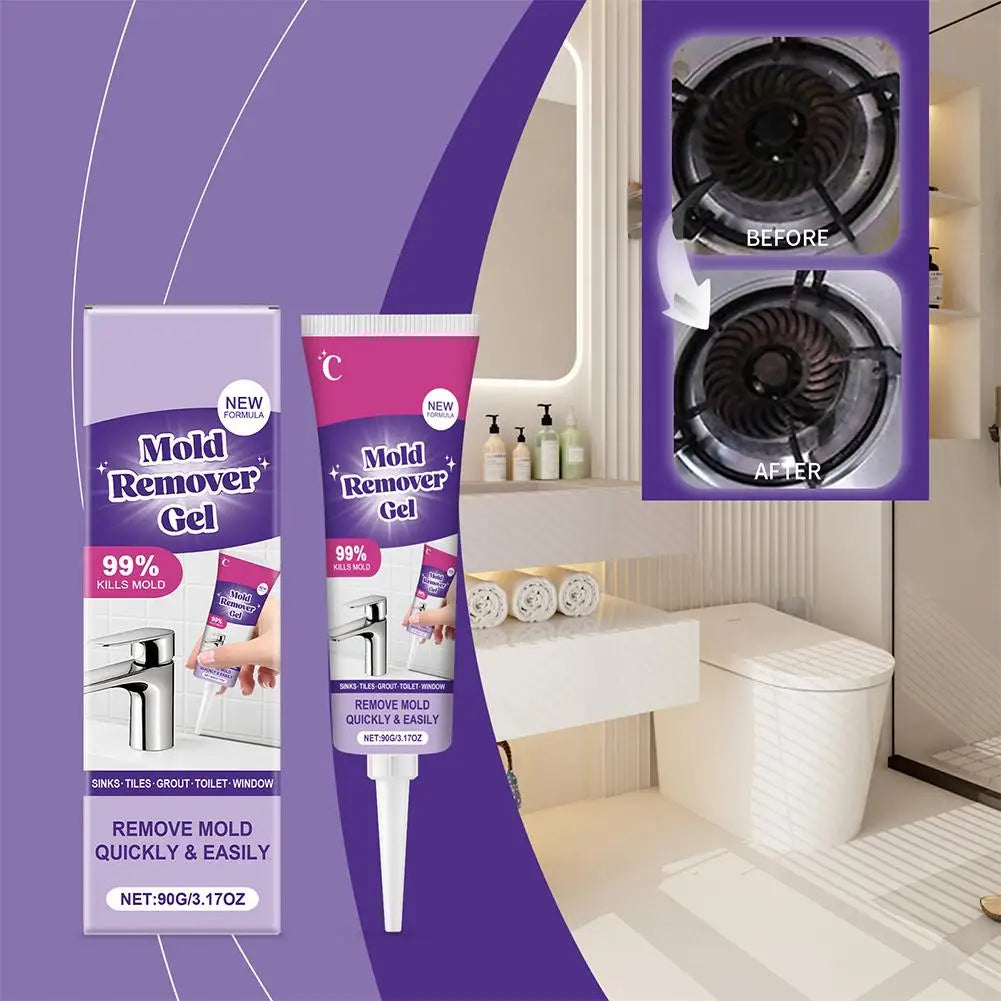 Cleaner Gel Powerful Household Remover Gel for Wall Tiles Grout Sealant Bathroom