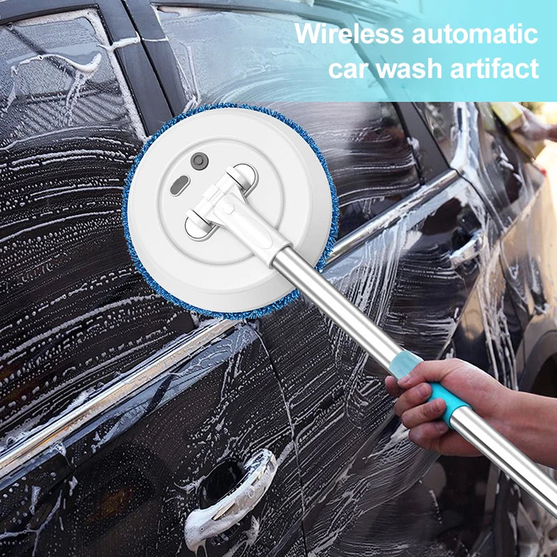 Electric Mop Cleaning Machine Automatic 2 in 1 Wet & Dry Home Cleaner Car