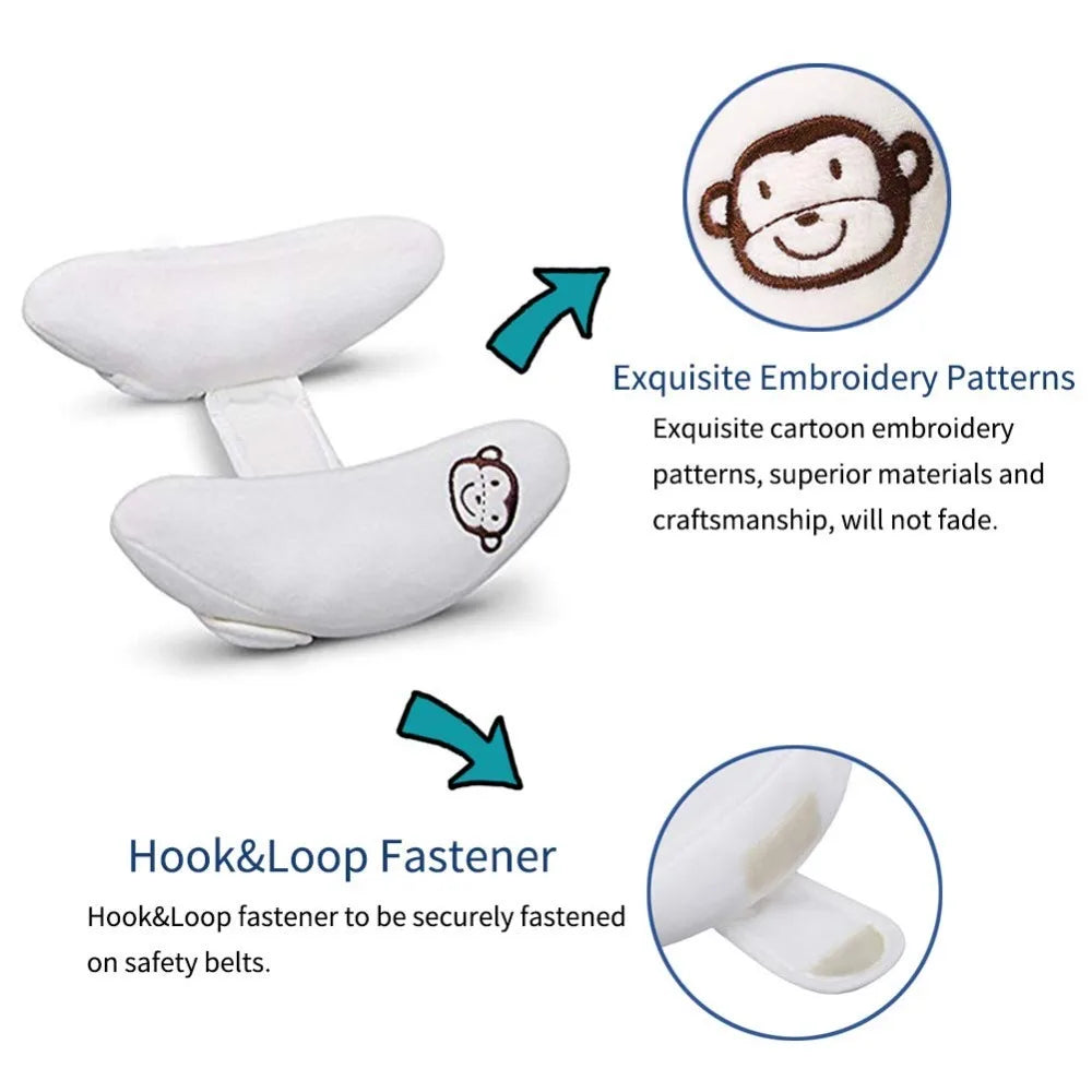 Baby Pillow Stroller Baby Head and Neck Support Pillow Body Fixed To Prevent Baby