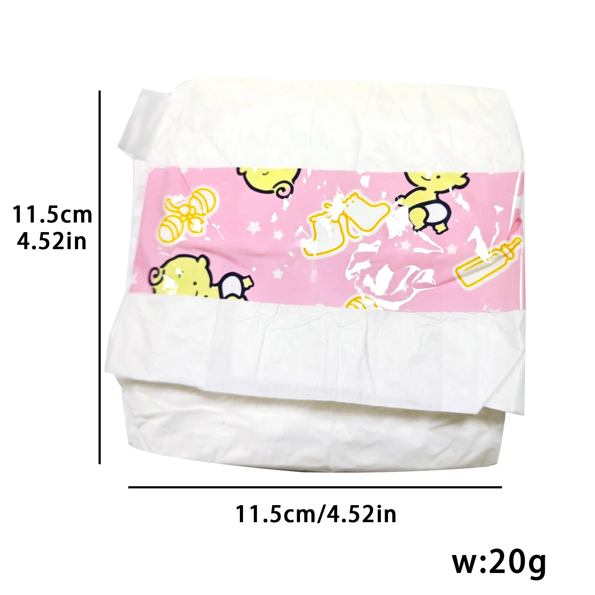 43CM Baby New Born Doll Diapers,Cute Cartoon Baby Doll Diapers,Doll