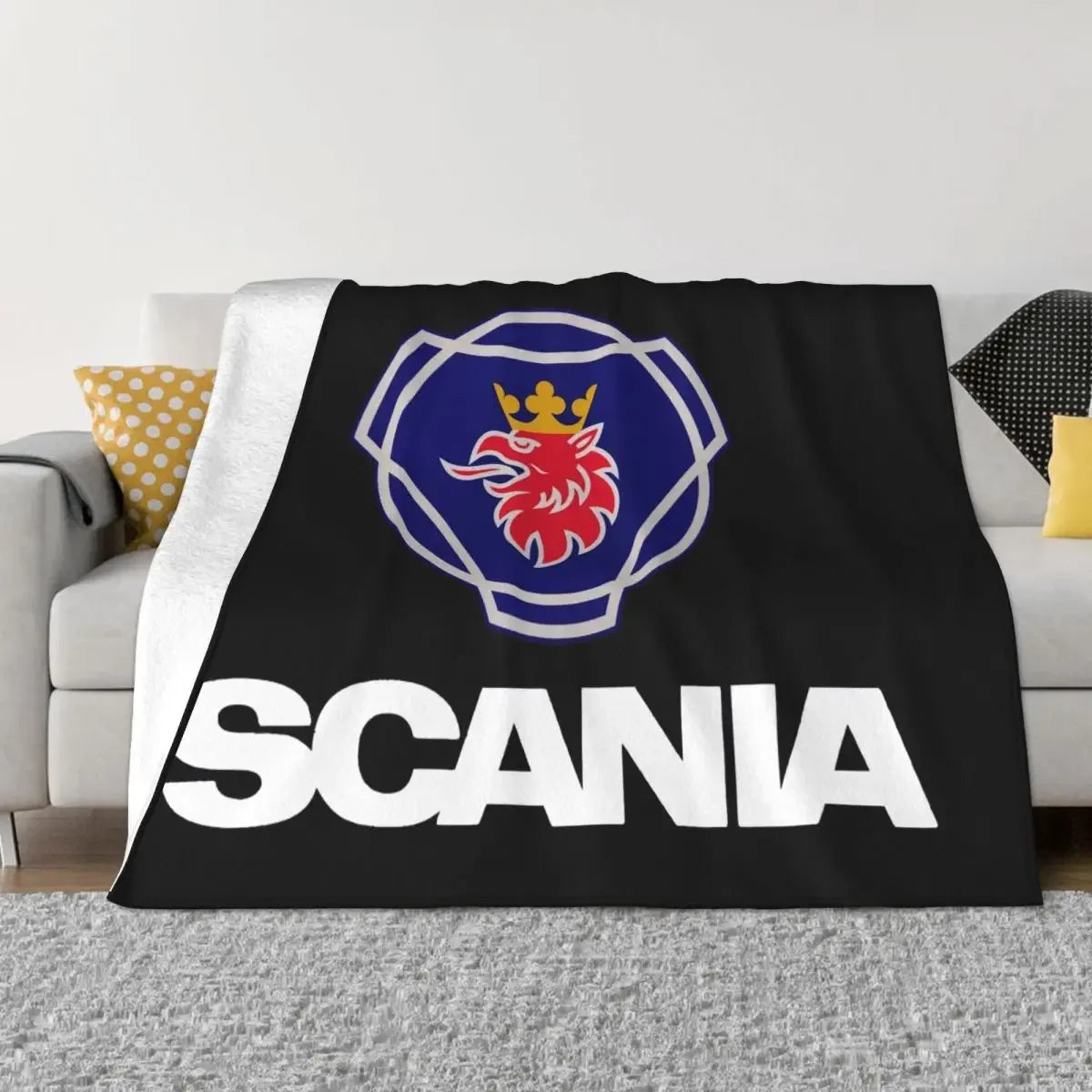 Sweden Saabs Scanias Blankets Fleece Winter Portable Lightweight Thin Throw