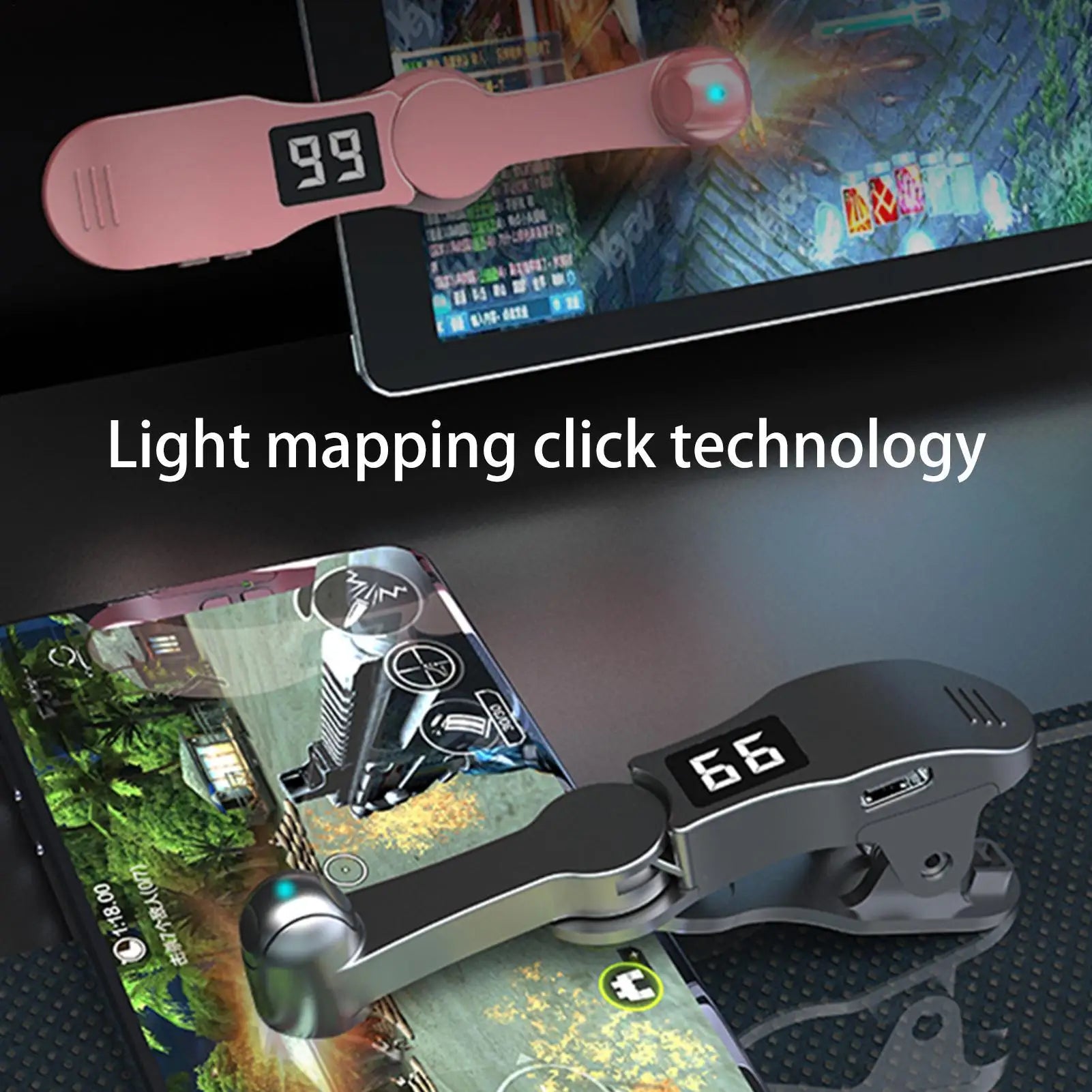 Smart Automatic Screen Tapper Automatic Finger Clicking Device Smartphone