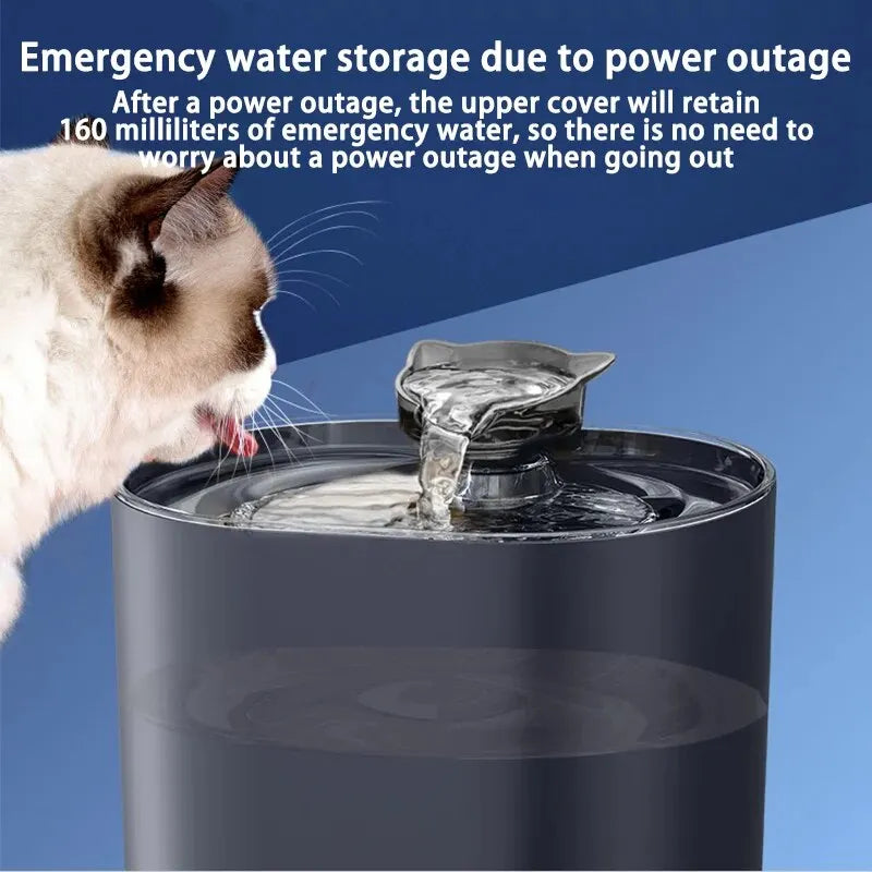 Cat Automatic Water Fountain