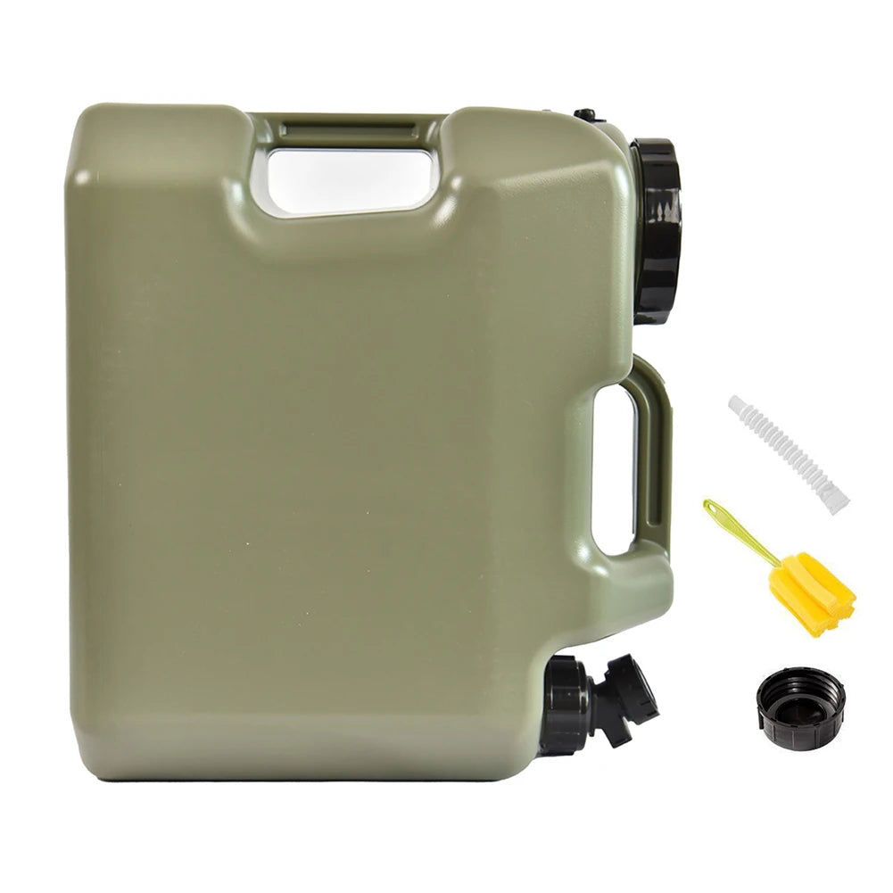 10/18/19/25L Water Jug Camping Water Storage Container with Faucet Driving