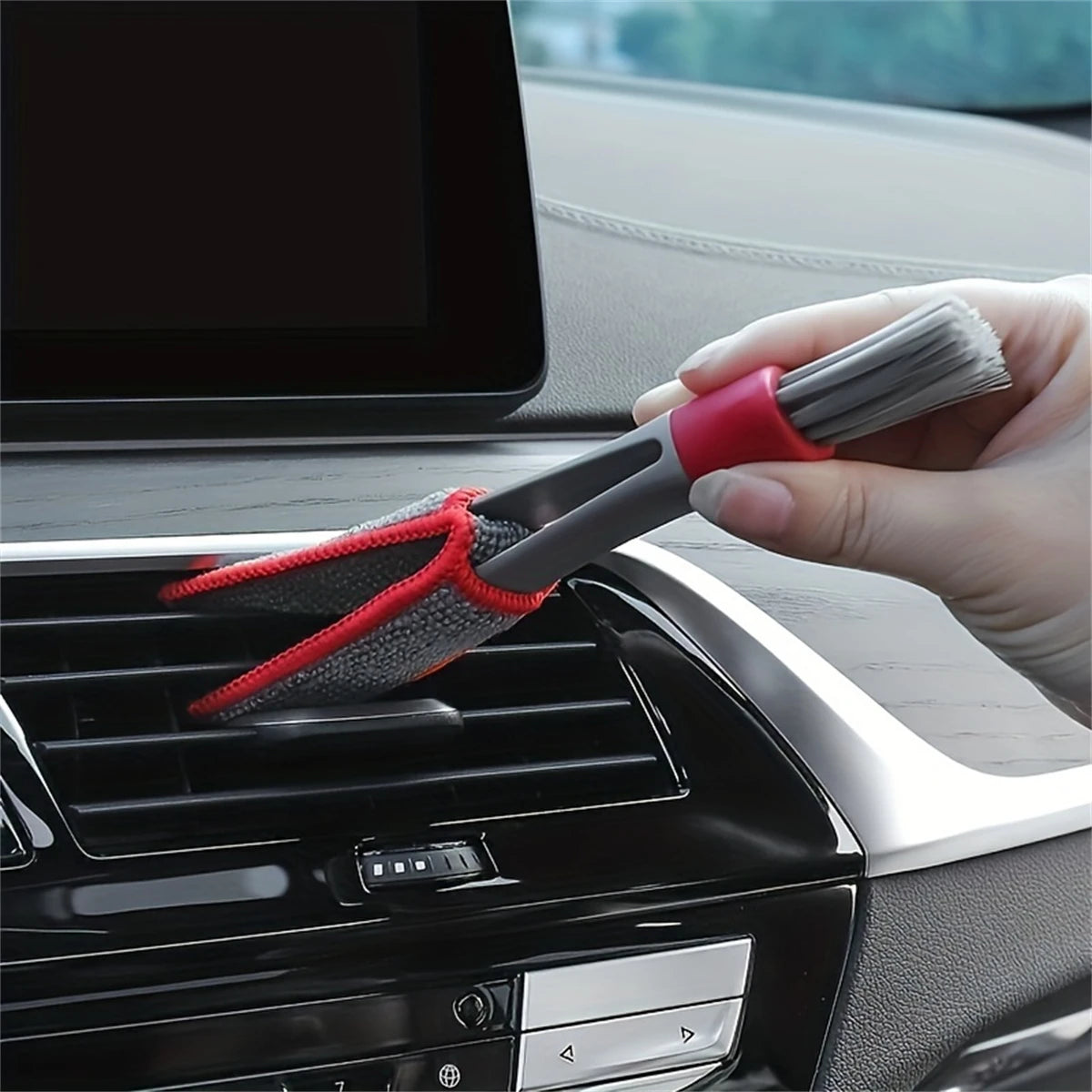 Car Cleaning Brush Air Conditioner Outlet Cleaning Tool Multi-purpose Dust Brush