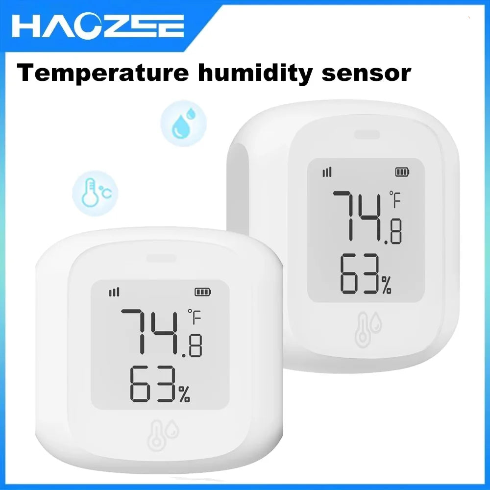 Smart WiFi/Zigbee Temperature and Humidity Sensor Indoor