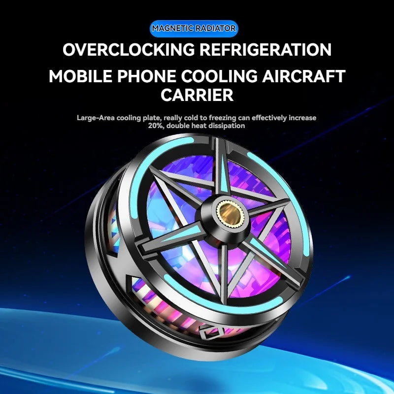 Magnetic Phone Cooler: Semiconductor Cooling Pad for PUBG Mobile & Live Streaming