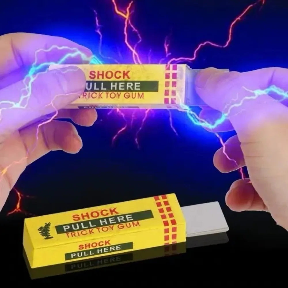 Fun Toy Electric Shock Joke Chewing Gum Shocking Gift Gadget Prank Trick