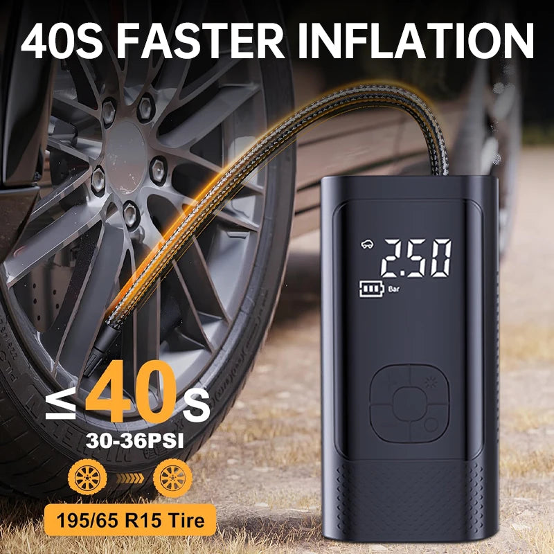 Electric Portable Tire Inflator