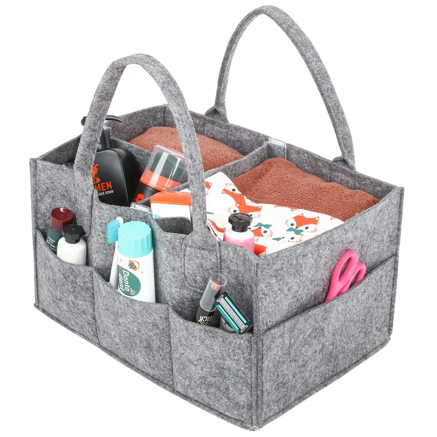 Children's Felt Diaper Storage Bag Baby Miscellaneous Toys Diapers