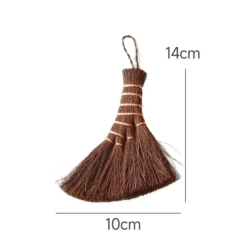 Natural Household Cleaning Broom, Coconut Palm, Silk Cup, Tea Set Brush