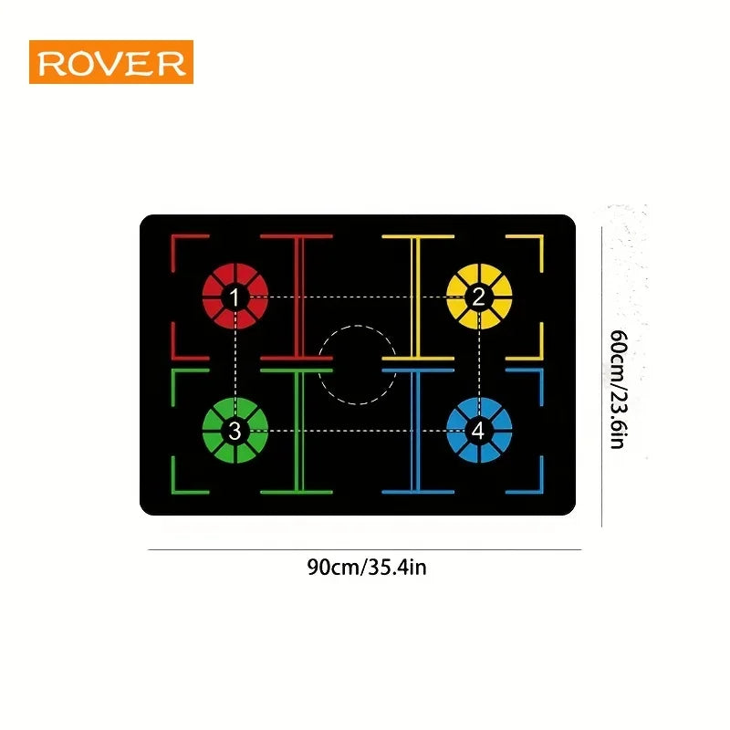 Basketball Train Mat  Non Slip Soundproof Material Children adolescents Indoor Ball