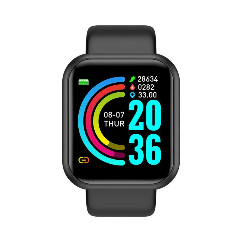 Smart Watch For Women Men Wristwatch Bluetooth Connected Phone Player Music