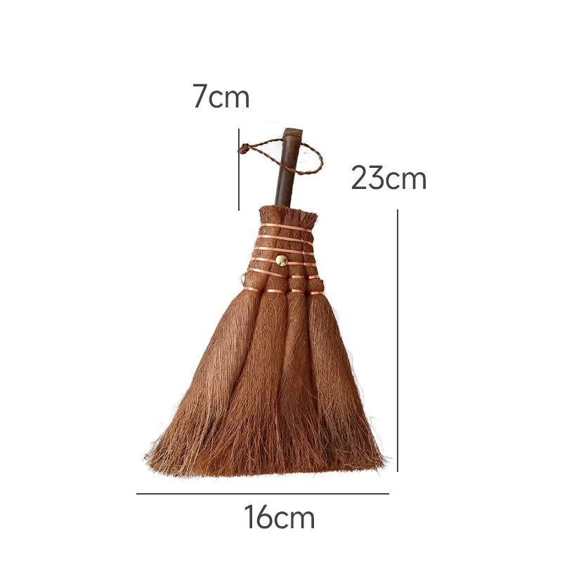 Natural Household Cleaning Broom, Coconut Palm, Silk Cup, Tea Set Brush