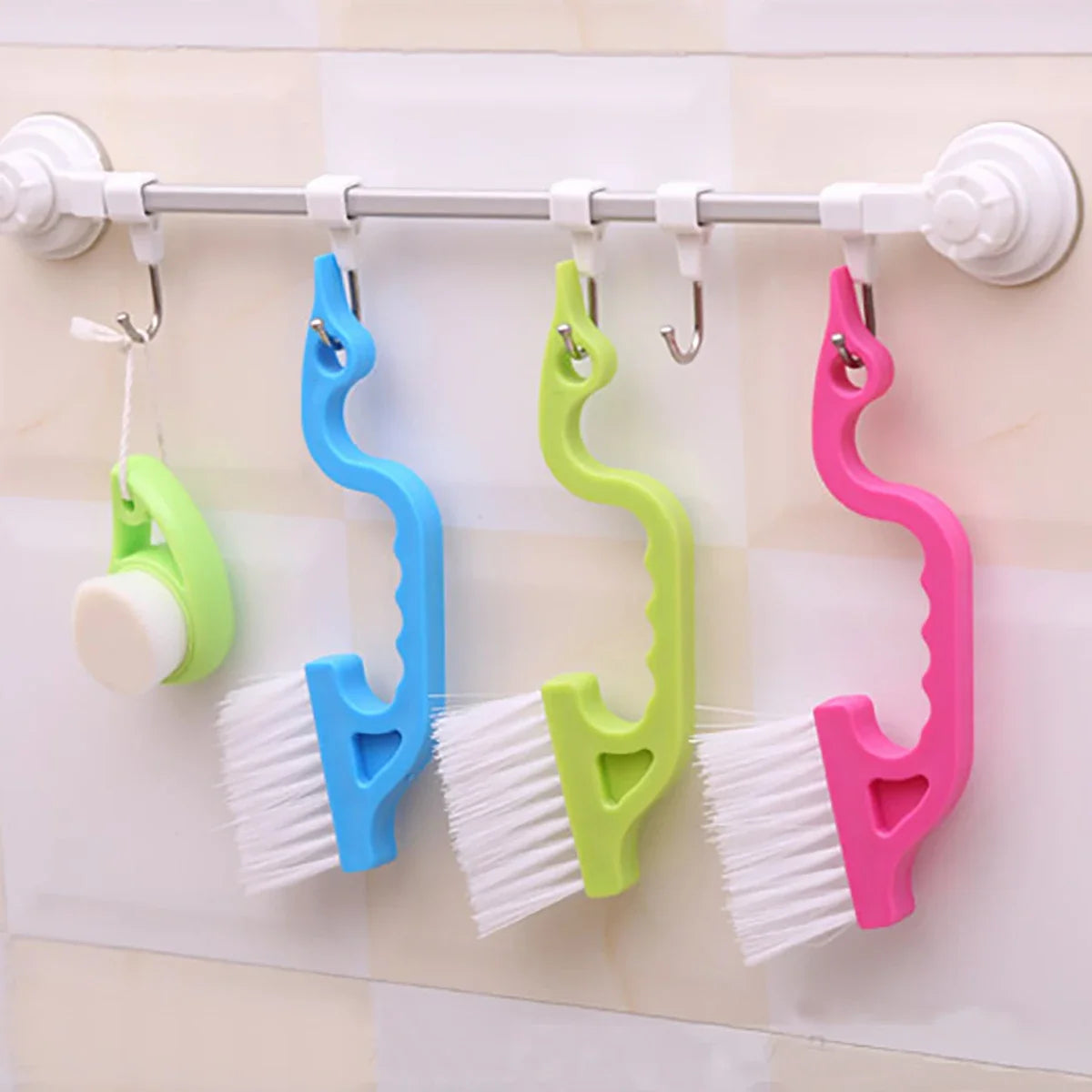 2 In 1 Windows Gap Household Cleaning Brush Flat Mouthed Shovel Useful Things
