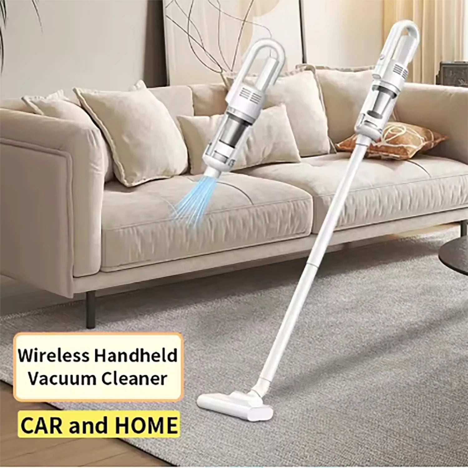 Multifunction Home-appliance 6500Pa Cleaning Machine Powerful Wireless Car