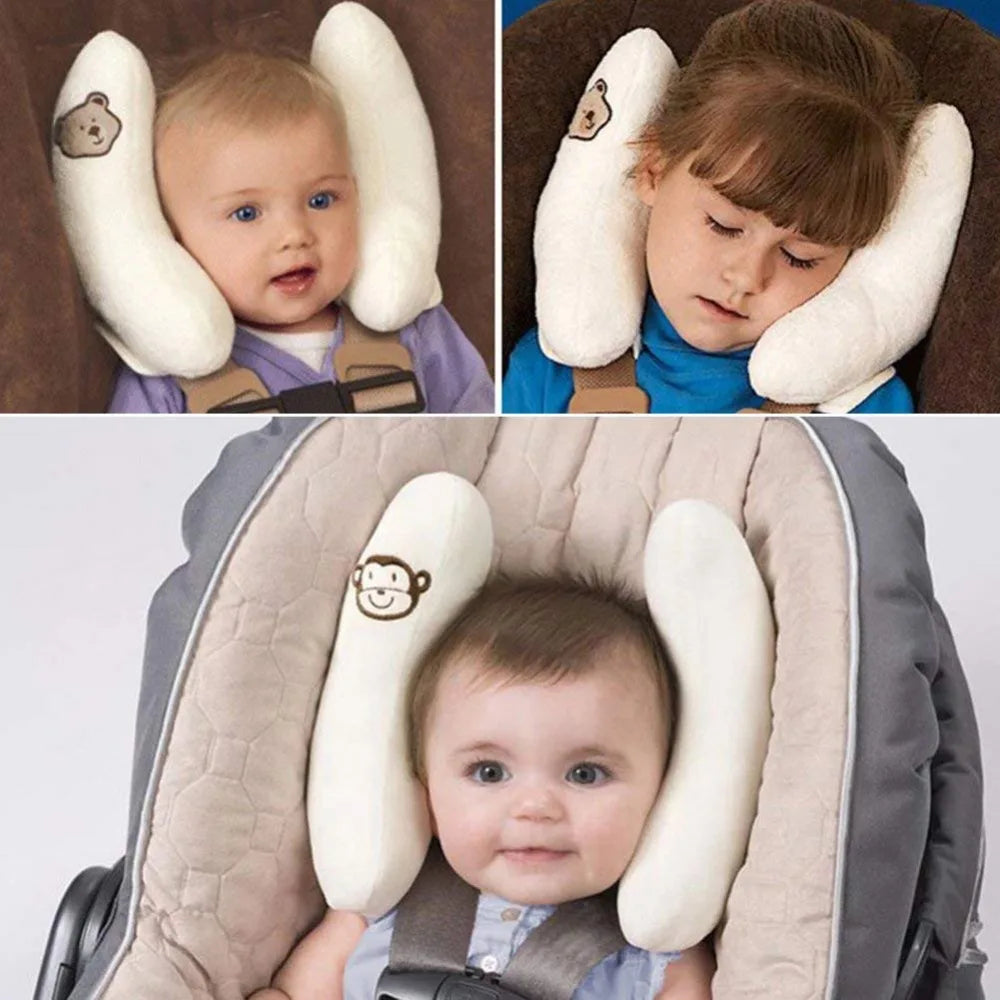 Baby Pillow Stroller Baby Head and Neck Support Pillow Body Fixed To Prevent Baby