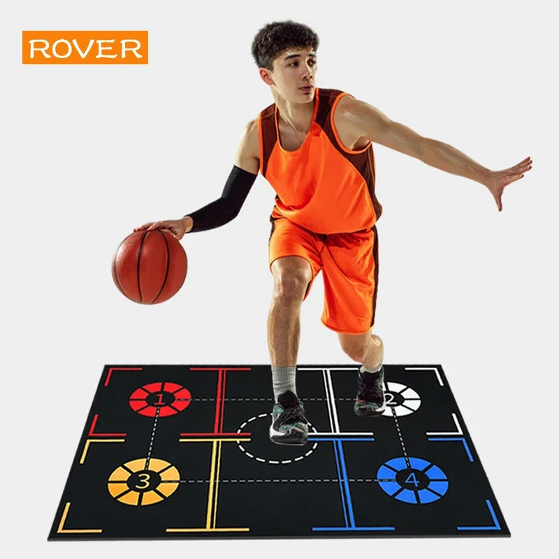 Basketball Train Mat  Non Slip Soundproof Material Children adolescents Indoor Ball