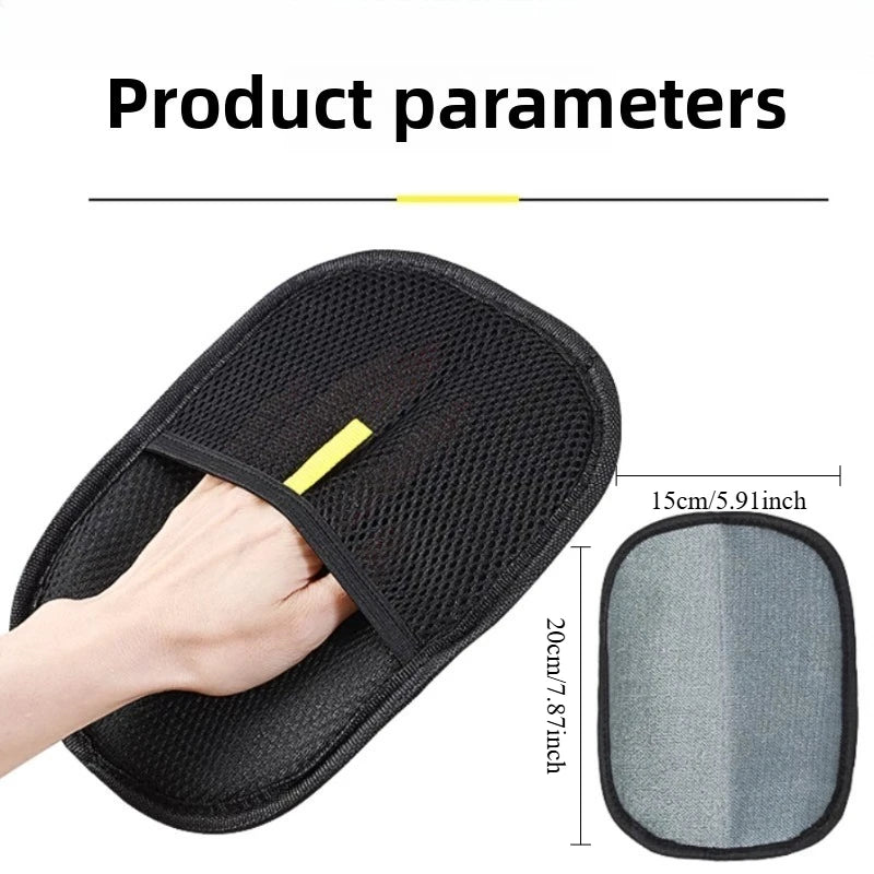 Pet Hair Removal Tools, Reusable Anti-static Gloves, Double-sided Pet Care