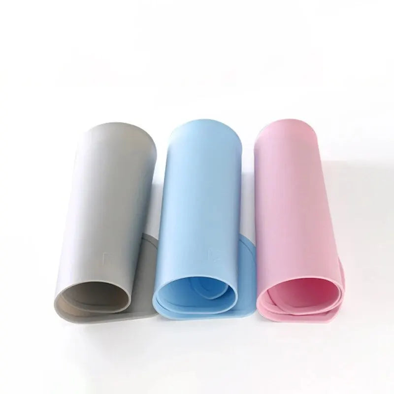 Pet Feeding Mat for Cats and Dogs with Nonspill Nonslip Waterproof Leakage Food