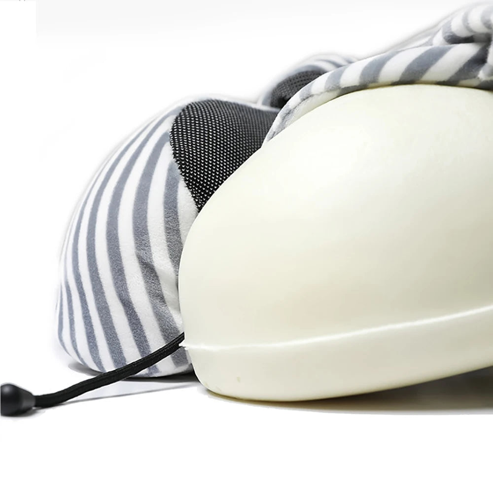Soft Travel Pillow U Shaped Travel Healthcare Memory Foam Neck Cervical