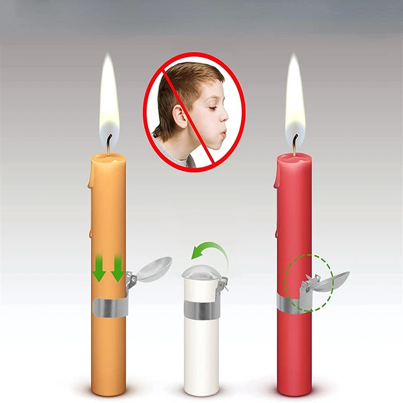 Fully Automatic Candle Extinguisher Indoor and Outdoor Safety Gadget