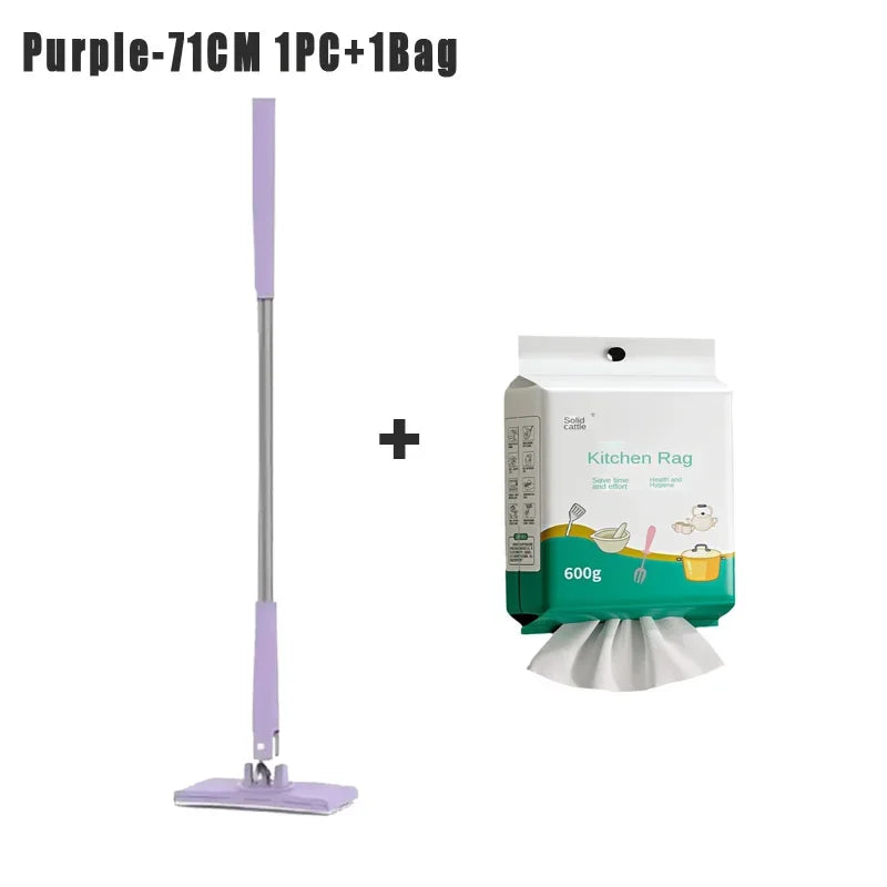 Automatic Household Cleaning Mini Mop Multi-function Towel Mop French Window