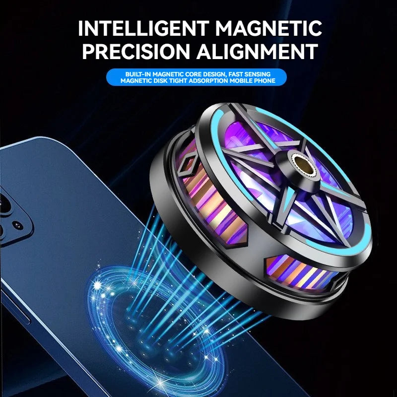 Magnetic Phone Cooler: Semiconductor Cooling Pad for PUBG Mobile & Live Streaming